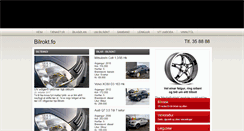 Desktop Screenshot of bilrokt.fo
