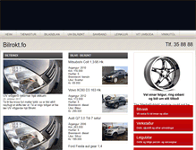 Tablet Screenshot of bilrokt.fo